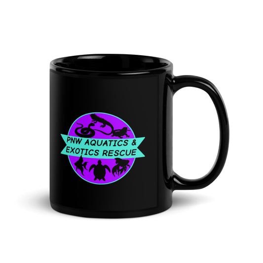 Logo Black Glossy Mug