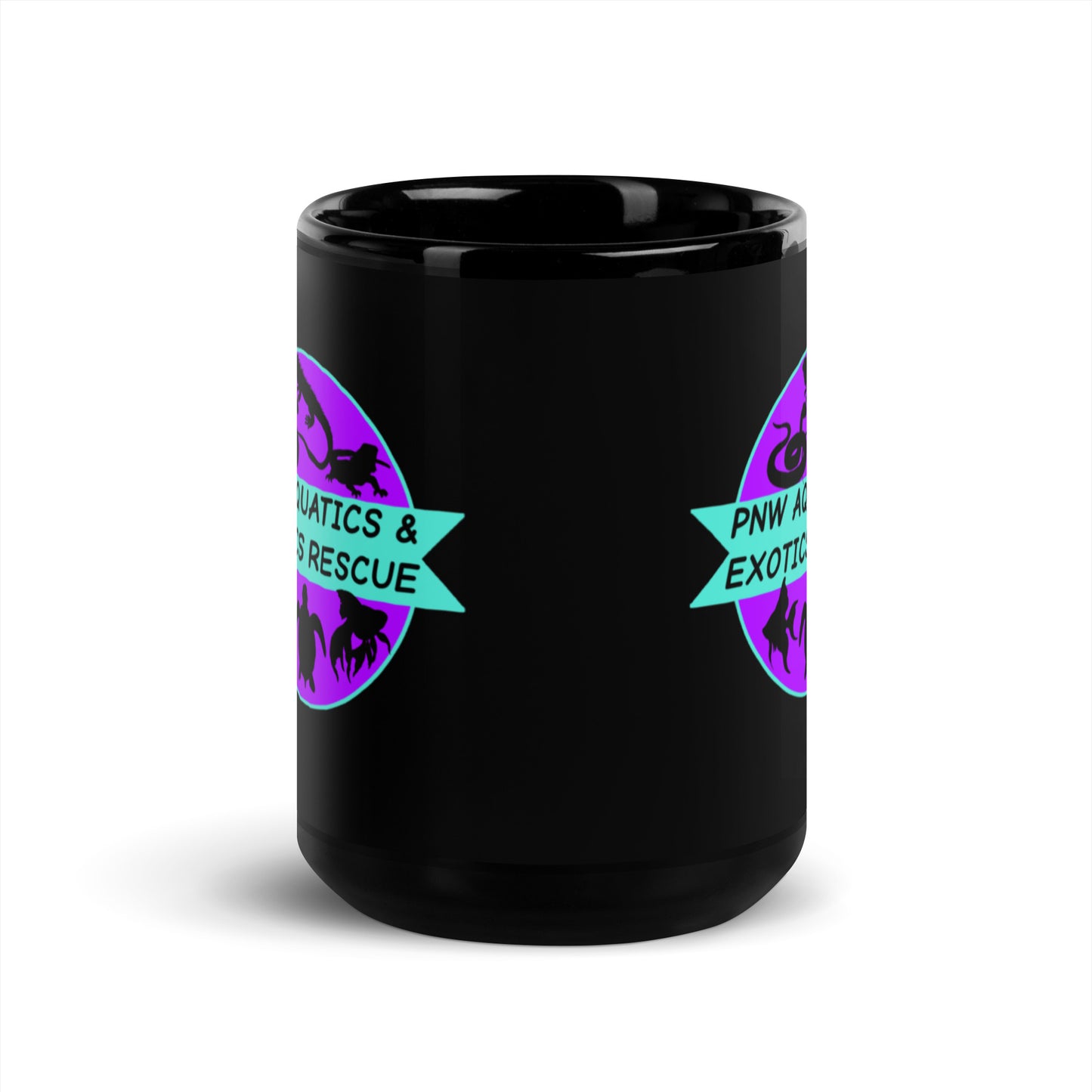 Logo Black Glossy Mug