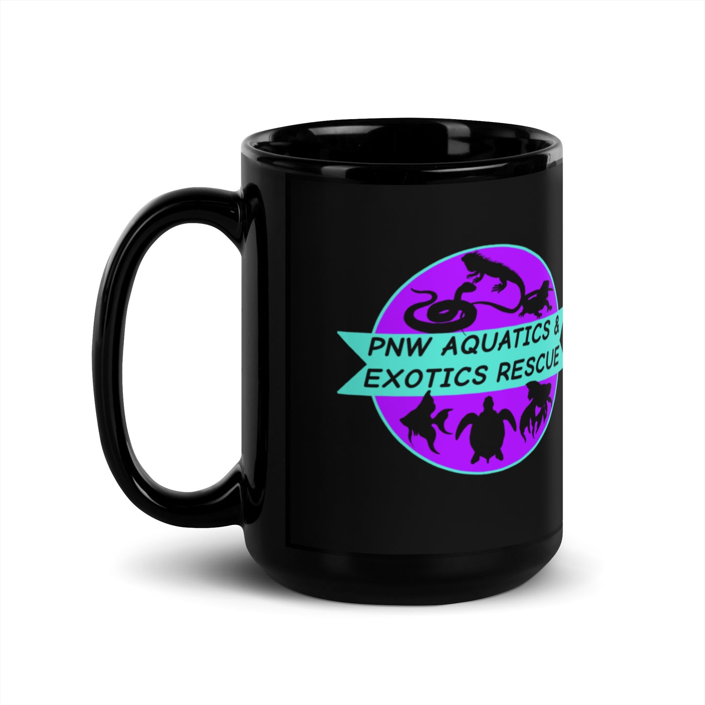 Logo Black Glossy Mug