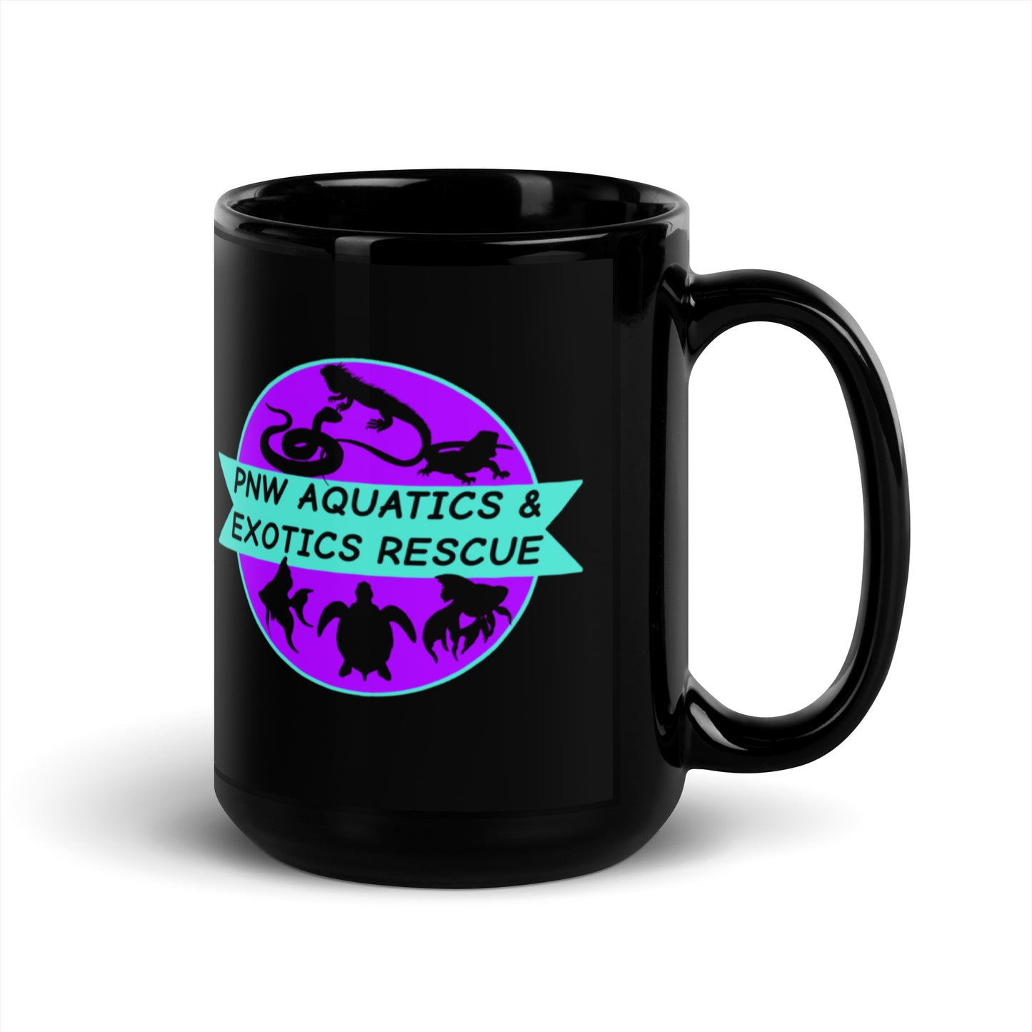 Logo Black Glossy Mug