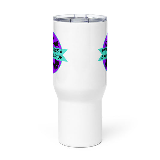 Logo Travel mug with a handle